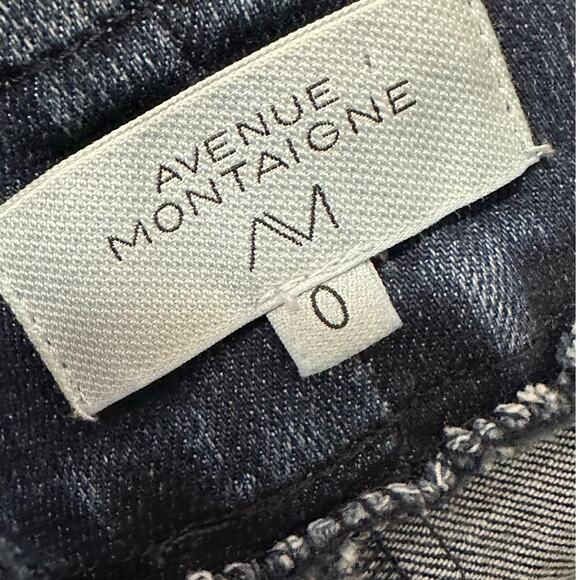 Avenue Montaigne blue pull on jeggings jeans size 0 - Picture 3 of 9